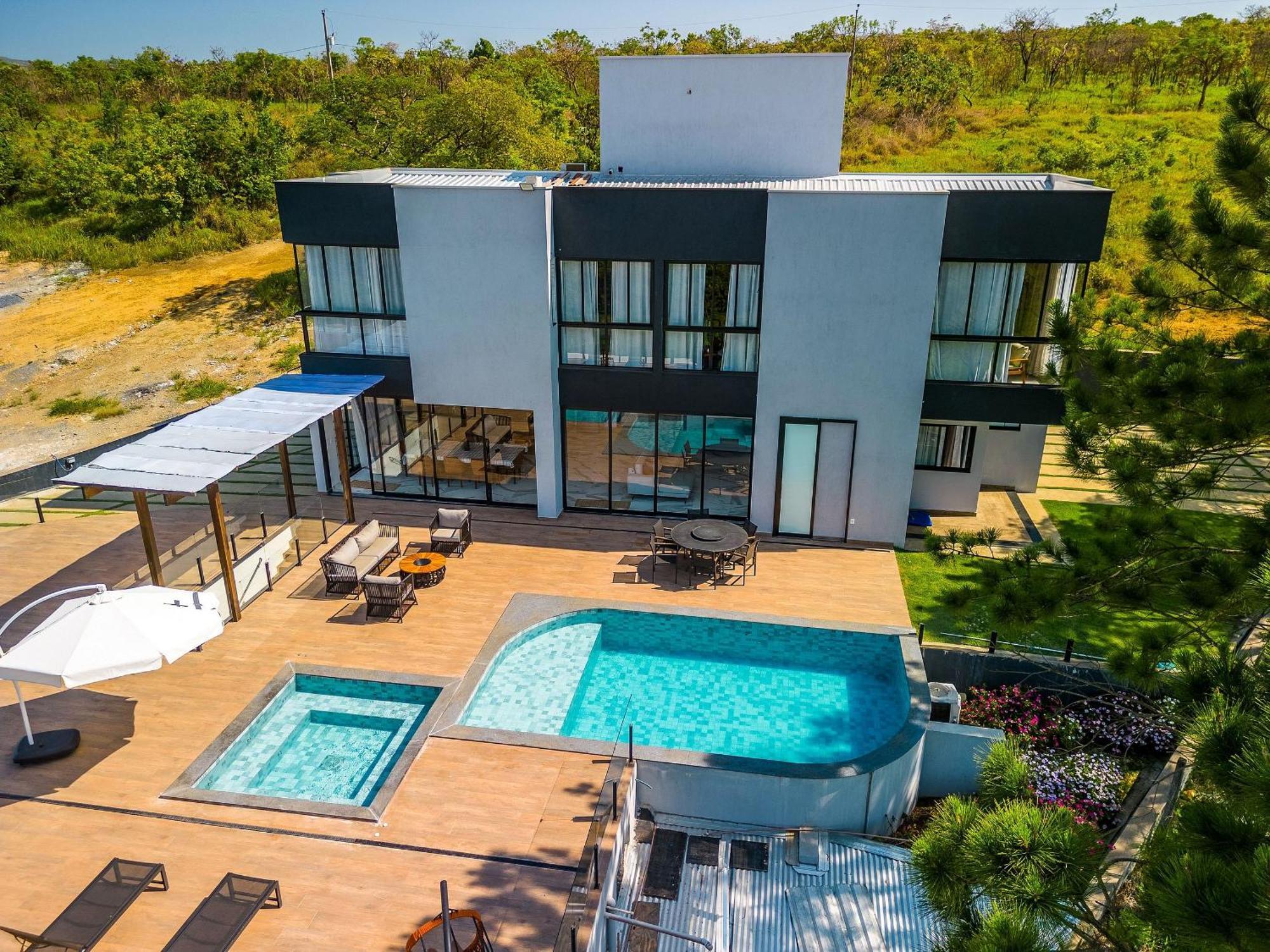 Pousada Com Piscina, Jacuzzi E Com Vista Em Capitolio - Casa Decore Luaran gambar