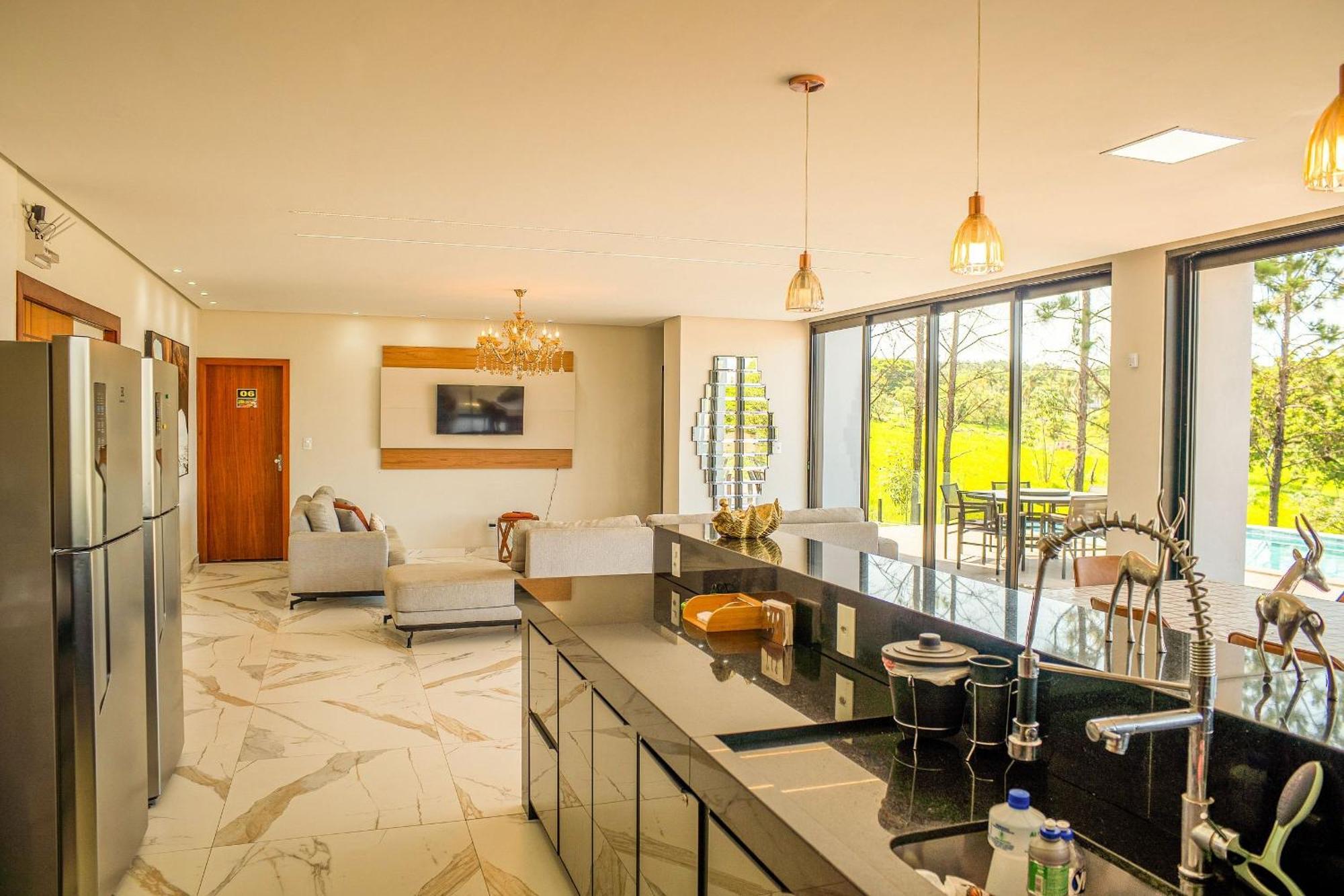 Pousada Com Piscina, Jacuzzi E Com Vista Em Capitolio - Casa Decore Luaran gambar